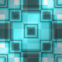 BLACK - turquoise - animated background / SCRAPWORLD