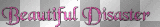 anime glitter letters beautiful disaster