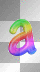 ☺rainbow letter:)