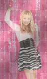 Hannah in pink