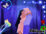 John Smith et Pocahontas