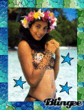 La fille des îles !