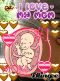 I love my mom
