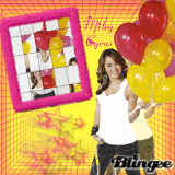 Miley Cyrus With Balloons