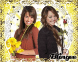 friends-demi and miley