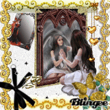 "Women looking in the mirror"(ORIGINAL BLINGEE)princesitababy