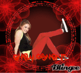 Emily Osment Version Red And Black [[Original Blingee]]