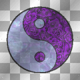 PURPLE YING YANG