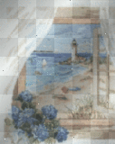 Lighthouse through my window