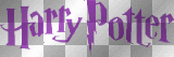 Harry Potter Logo Purple