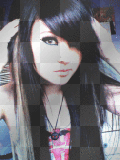 emo/scene girl