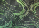 glitter swirl green backckground