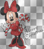 christmas minnie mouse