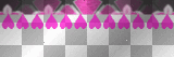 Tp - Hot Purple Heart Border Tp - Hot Purple Heart Border