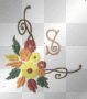 fall leaves letter s