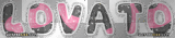 Lovato blck and pink