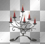 Xmas candle holder
