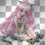 anime girl - melarocks_stamps