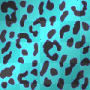 blue tiger print