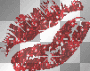 beso rojo