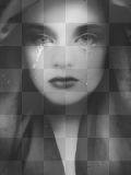 Crying Gothic Lady
