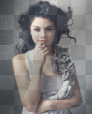 Selena Gomez rests for the magazin of "Vanity Fair"