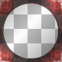 Tp - red round frame