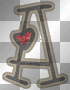 Love letter with heart A