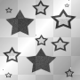 Black star backgound
