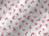baby girl pink background