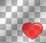 " Love " text heart ' animated arrow