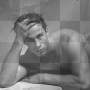 wet man