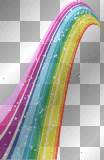 pretty rainbow transparent deco sunsetprincess98
