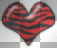 red zebra heart