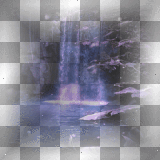 Background waterfall