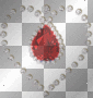 DIAMOND, RUBY HEART PENDANT, MOTHERGEORGE