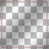 RAMCIA  FRAME TRANSPARENT BORDER PEARL