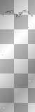 3 silver glitter hearts ' animated