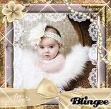 Vintage Baby Portrait