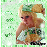 eMo  GrEeN aNd WhItE(ORIGINAL BLINGEE)princesitababy