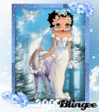 winter betty boop