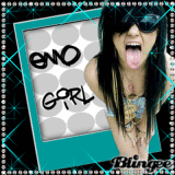 EMO GIRL GREEN