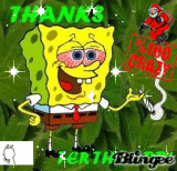 spongebob smoking weed Pictures p. 1 of 250 | Blingee.com