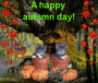 A happy...