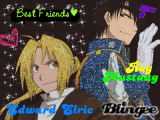 Edward Elric and Roy Mustang