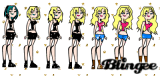 Gwen's blonde transformation