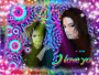 Colorful Michael and Janet <3