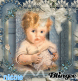 Baby boy in blue