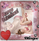 Valetines Pinup Postcard~PL