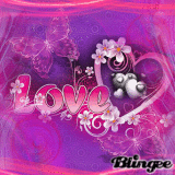 Love Pink Purple 